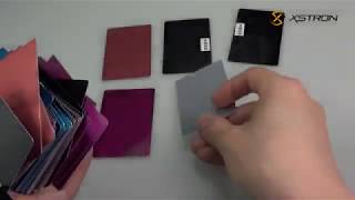 Blank Aluminum Business Card 100pcs Each Pack Multiple Color