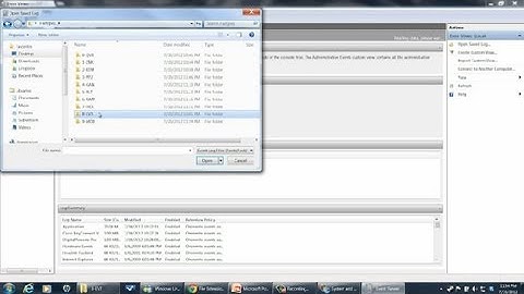 How to Open an EVT File : How to Open Various File Types