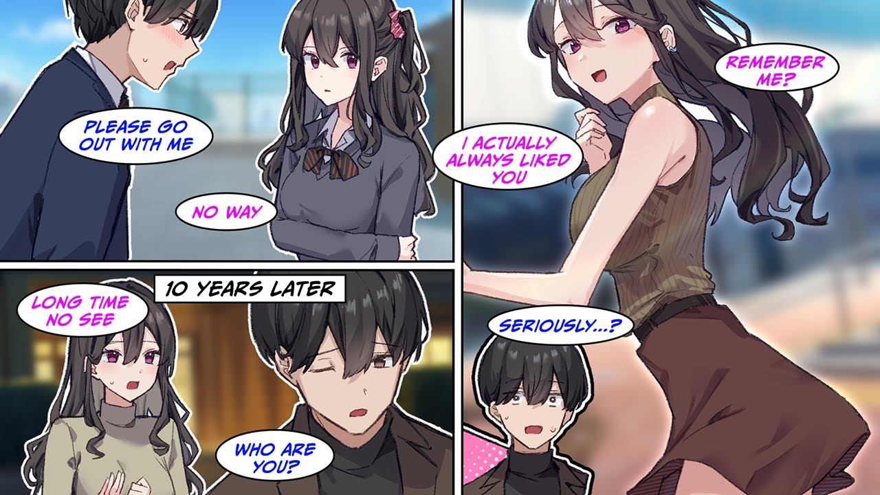 [Manga Dub] I asked out a beautiful girl at my high school graduation