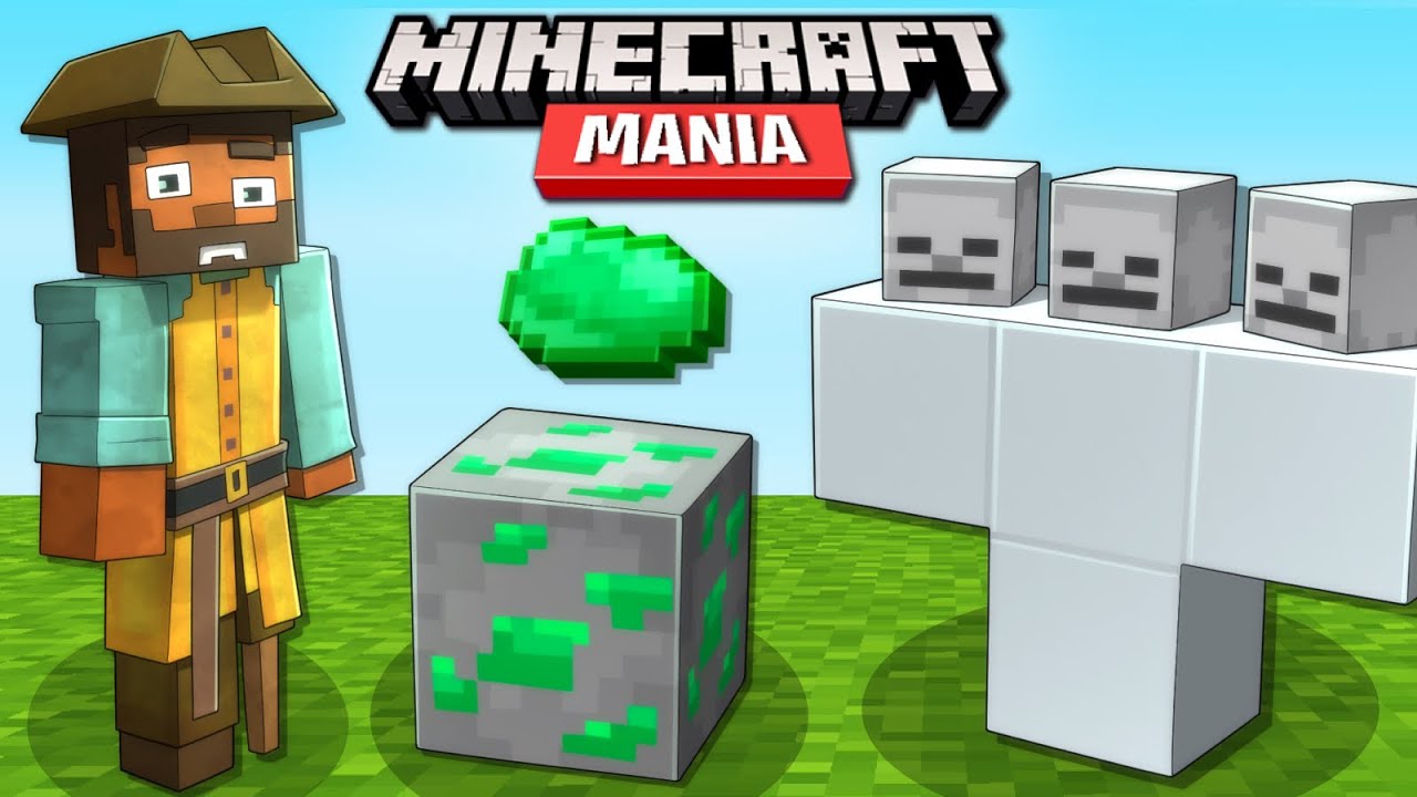 Minecraft Mania - Mineral de JADE, Backrooms Pirate Clark, WITHER BLANCO