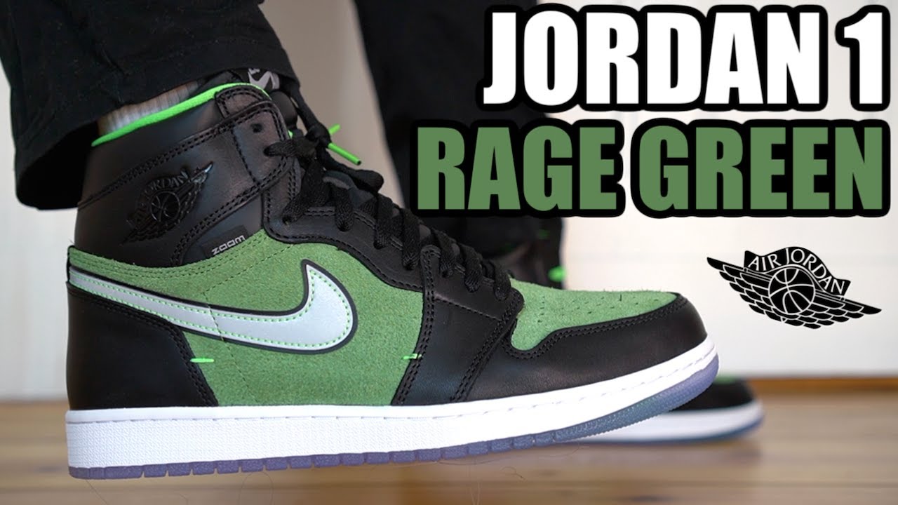 jordan high zoom green