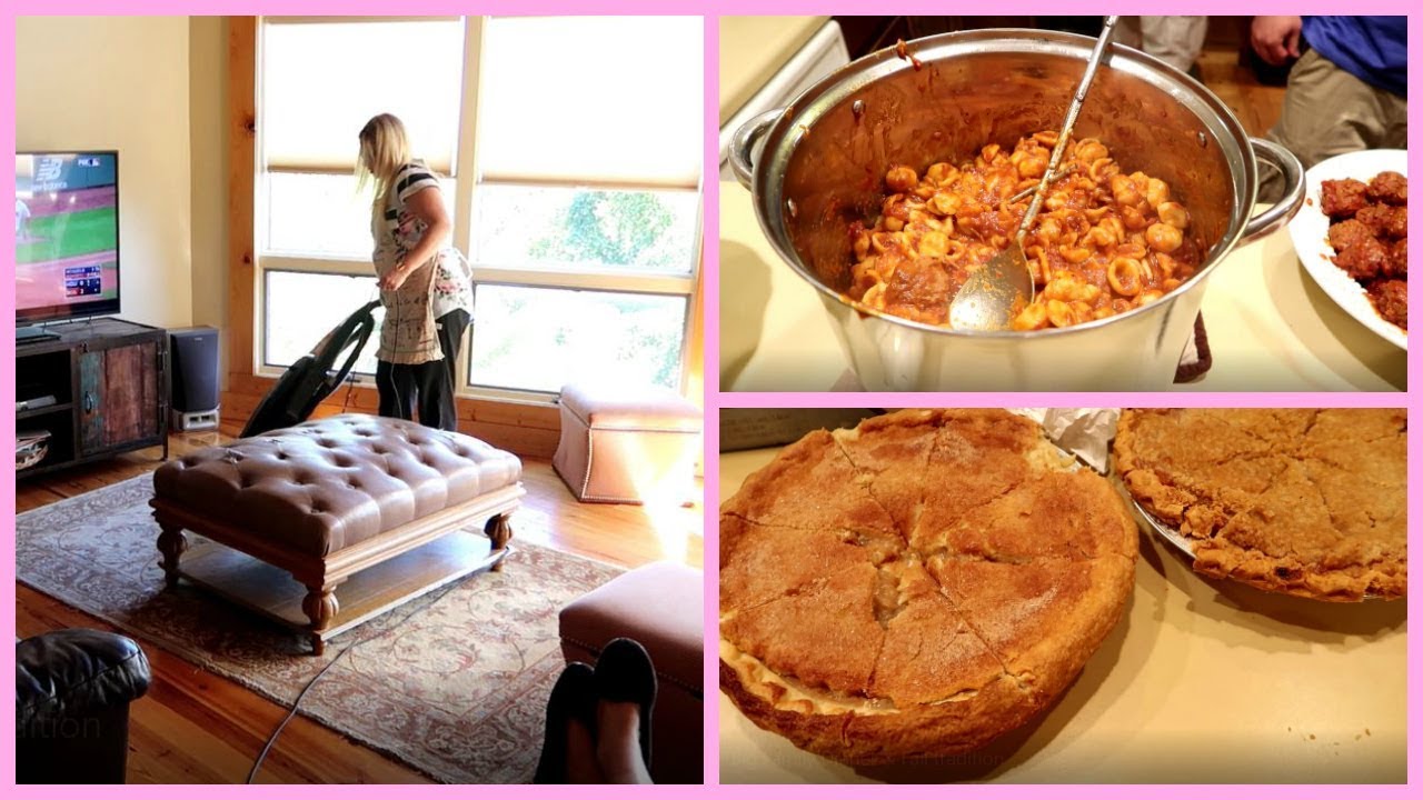 Big Family Dinner & Fall Traditions