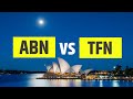 Difference between ABN and TFN in Australia