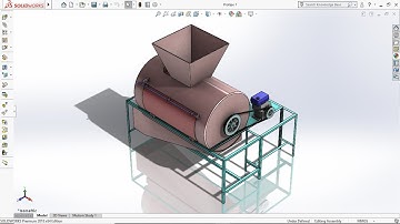 Solidworks Animation Corn Sheller Machine