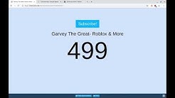 Garveythegreat Youtube - making donatello a roblox account