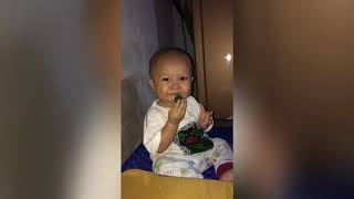 Bayi 10 bulan makan jeruk nipis???