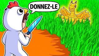 Couper de L'HERBE pour des BRAINROTS sur Roblox !