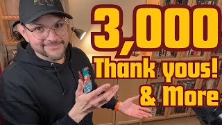 3,000 Subscribers?! THANK YOU! (Also, a personal post) [Updated] by NorbReviews 61 views 3 months ago 8 minutes, 10 seconds
