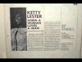 It hurts so bad  ketty lester 1966 when a woman loves a man