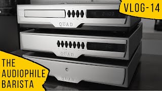 Showing you my QUAD 99 and QUAD 34 Series. The Audiophile Barista Daily Vlog 14