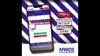 How to Place a Bet on the MWOS app, it's FREE screenshot 3