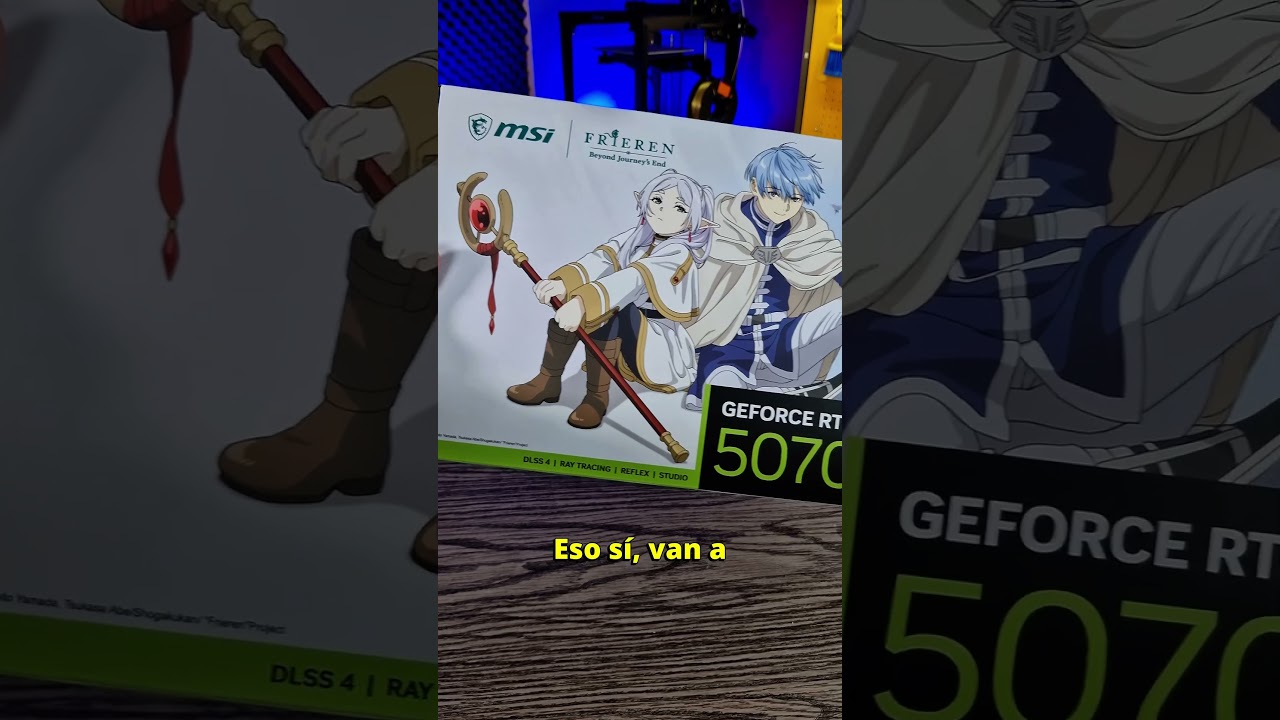 POV: Te mandan la GPU de Frieren para hacerle unboxing