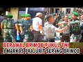 BAKU HANT4M PRAJURIT TNI DENGAN POLISI, 4 ORANG TERLUKA