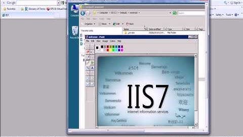 website design, IIS 7,  windows 2008 server