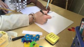 Reading Recovery-Part of Writing lesson