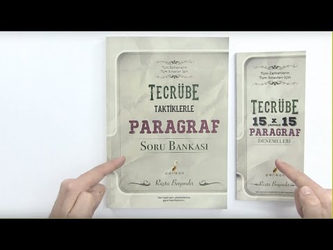 🎁 MEŞHUR RÜŞTÜ HOCA’NIN TAKTİKLİ PARAGRAF KİTABINI İNCELEDİK👉TAMAMINI OKUMADAN PARAGRAF ÇÖZMEK Mİ❓