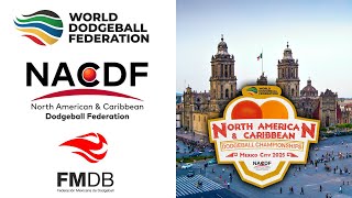 Canada vs Mexico / Cloth Mixed Semis / 2025 North American &amp; Caribbean Dodgeball Championships