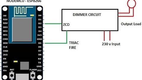 Light Dimmer with nodemcu  | Fan Speed Control | Cayenne (MQTT)