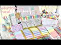 Back to school supplies shopping huge stationery haul  giveaway 2021 