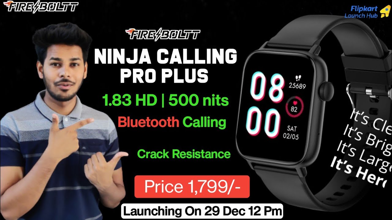 Fire boltt ninja call pro flipkart Clearance