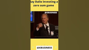 Ray Dalio investing a zero sum game |#shorts
