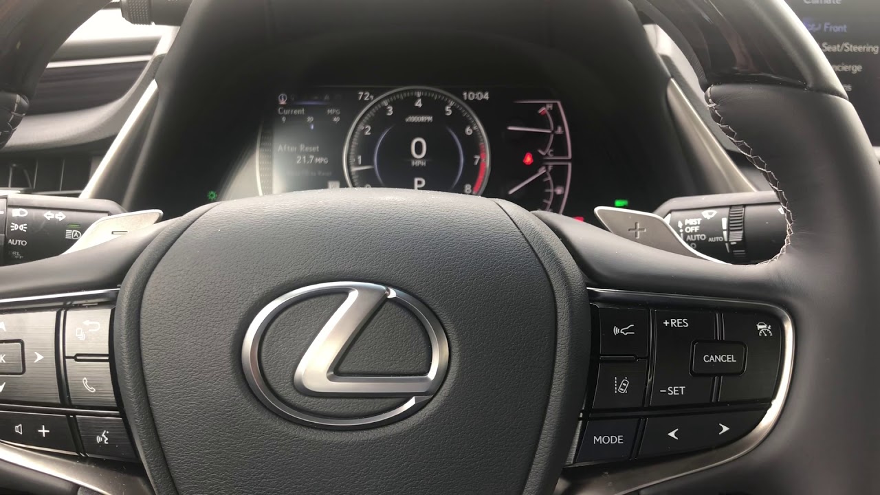 cruise control system in lexus