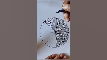 zentangle art || zentangle pattern #zentangleartforbeginners #youtubeshorts