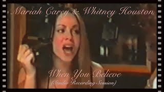 Video thumbnail of "Mariah Carey & Whitney Houston - When You Believe (Studio Recording Full)"