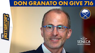 Don Granato on Give 716 Day and Blue Jays First Pitch | Buffalo Sabres | The Instigators