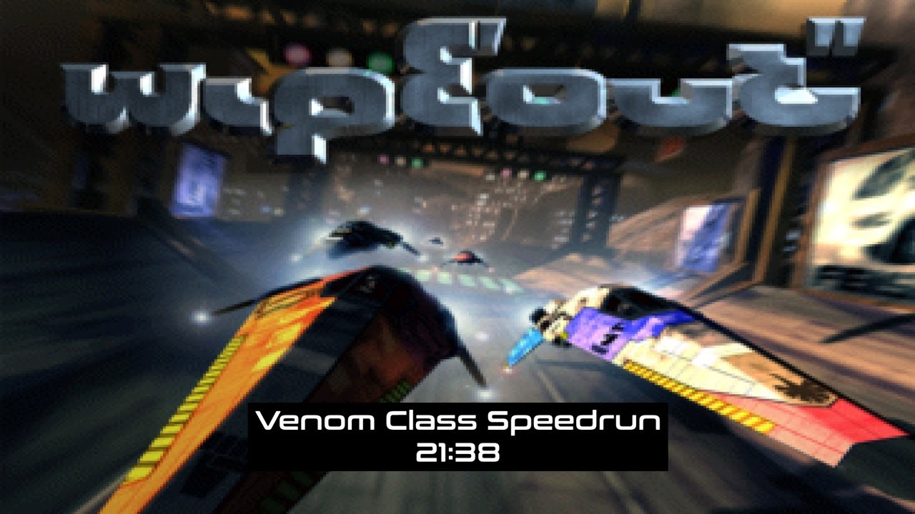 Wipeout - Venom Championship Speedrun - 