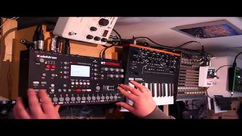 Hardenberg electro liveact live set part IV Octatrack Korg Monologue Synthesizer Drumstation/TR 808
