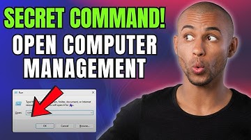 OPEN Computer Management in Seconds with This SECRET RUN Command in Windows