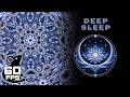 Mandala of Silent Sleep ✧ 60FPS Deep Rest Visuals | 4K Sacred Geometry