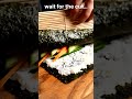 watch this sushi cut… 🍣