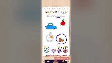 Brain test level 91 walkthrough solution gameplay |Game the chain