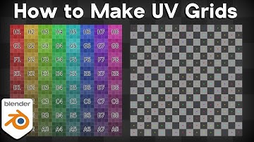 How to Make UV Grids in Blender (Tutorial)