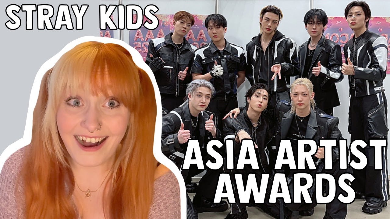 Реакция на выступление Stray Kids на AAA 2025 [бип, walkin' on water, bounce back и ceremony!]