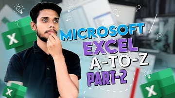Part-02-Microsoft Office Excel Full Bangla Tutorial | Ms Excel Bangla Tutorial pial240