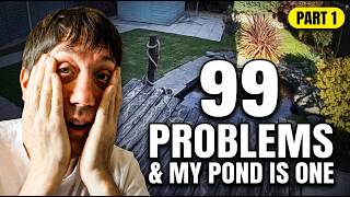 This caught me off guard: Part one of our Pond Renovation