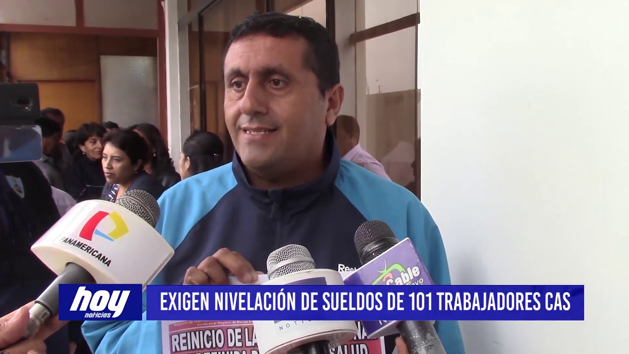 videos peruanos comicos Chiclayo: Exigen nivelación de sueldos de 101 trabajadores CAS
