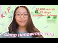 CAMP NANOWRIMO 2020 WRITING VLOG: PART DOS