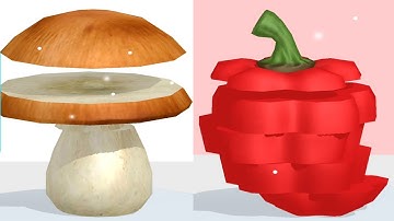 Stack Up!🧚‍♂️🐲! Slicing Gameplay! Very Satisfying And Relaxing ASMR Games!