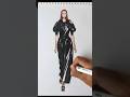 #fashionndesigns #fashiontutorial #fashionillustration #figuredrawing #sketch