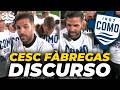 EMOCIONANTE DISCURSO de CESC FÀBREGAS tras la clasificación del COMO 1907 a CHAMPIONS LEAGUE