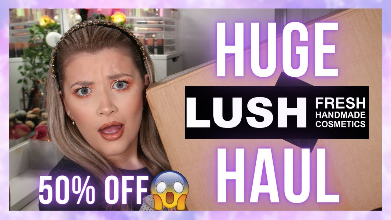 HUGE LUSH CHRISTMAS BOXING DAY HAUL! 😱🛀  | CHRISTMAS 2020 | Luce Stephenson