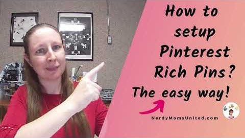 How to setup Pinterest Rich Pins