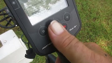 Minelab Manticore Red ferrous ID demo--Nails and honker 14 k Gold ring