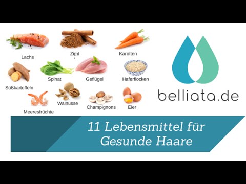 11 Lebensmittel Fur Gesunde Haare Youtube