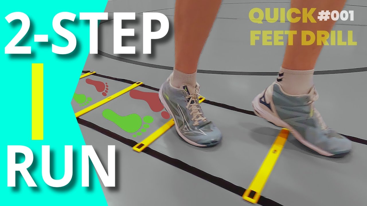 🇺🇸/🇬🇧 Boost your Speed and Coordination [Agility Ladder: 2-Step-Run ...