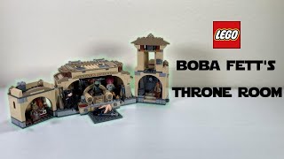Lego Star Wars Jabba and Boba Fett Palace Comparison (4480, 9516, 75326)